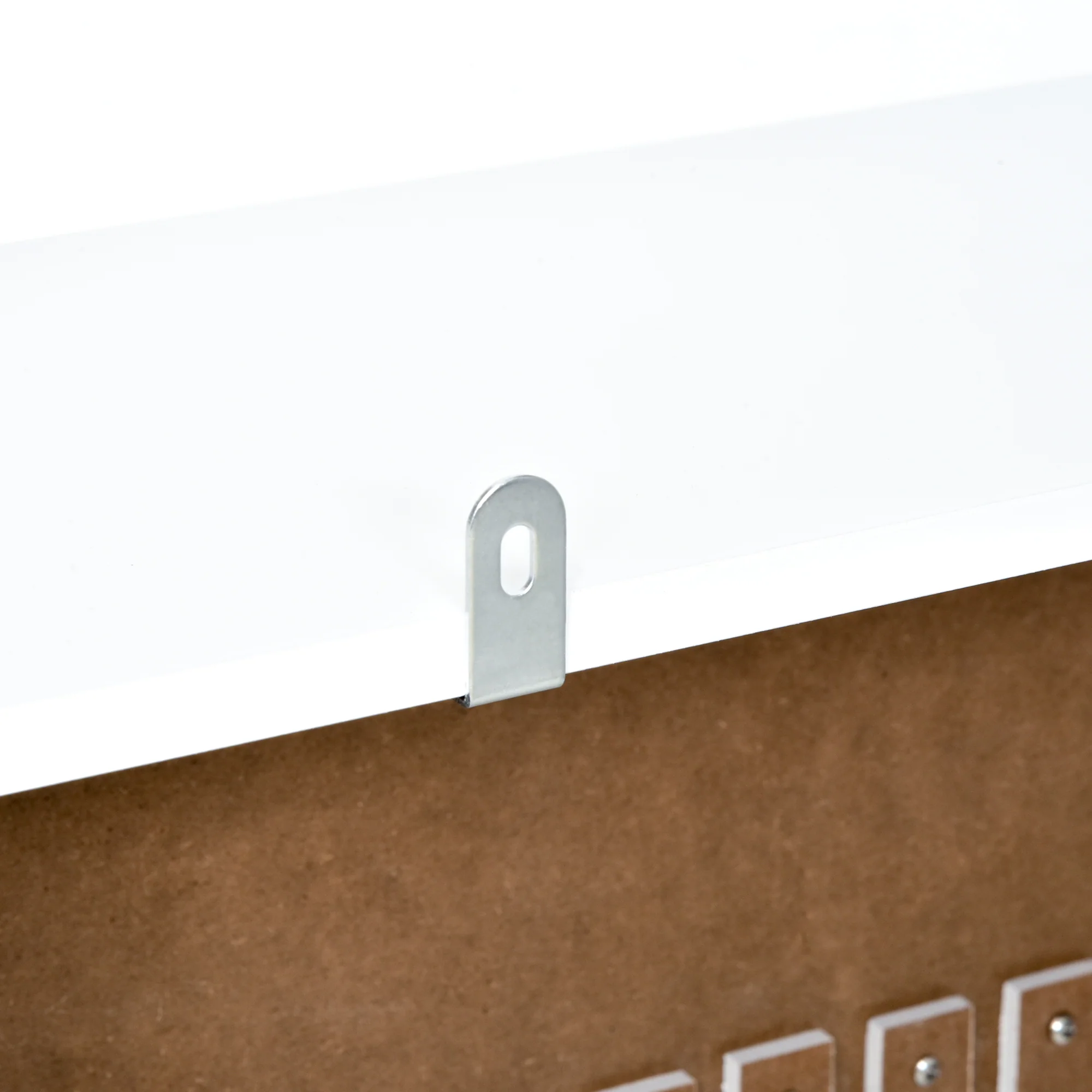 Cache-radiateur à lattes Couvercle de Radiateur en bois Design contemporain pour Salon Salle de Séjour Chambre 78 x 19 x 82 cm Blanc - Image 10