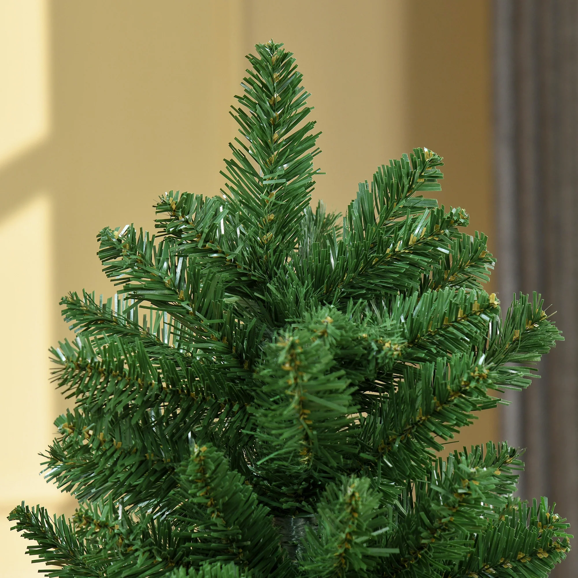 Sapin de Noël Artificiel 150H cm 454 Branches épines Imitation Nordmann Grand réalisme Vert - Image 9
