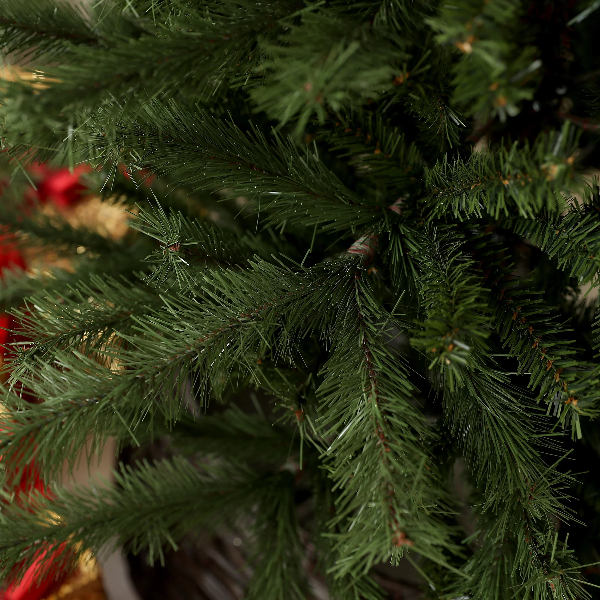 Sapin de No?l artificiel 180 cm arbre de No?l avec support en acier pliable, 467 branches, décoration de No?l effet réaliste, vert - Image 10