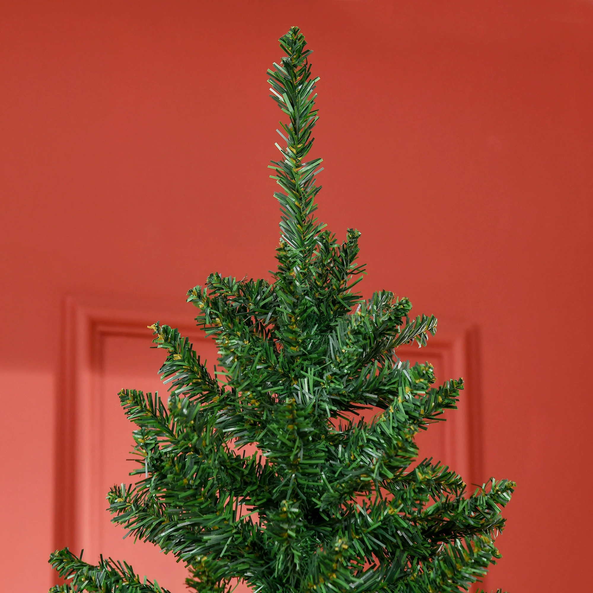 Sapin de No?l Artificiel 210H cm 865 Branches épines Imitation Nordmann Grand réalisme Vert - Image 9